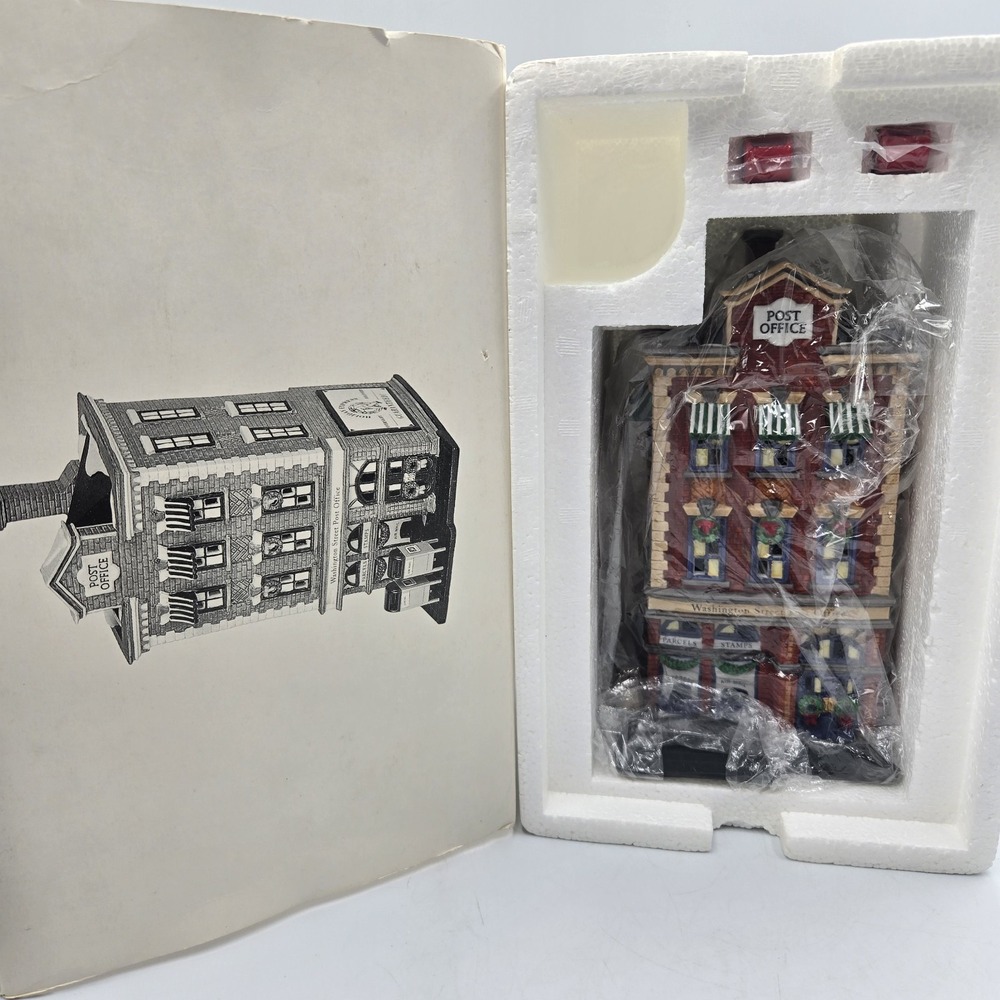 Dept 56 Washington Street Post Office #58880 Christmas In The City Series Read